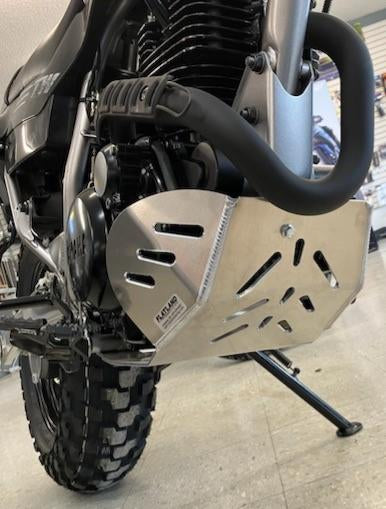 24-100 Skid Plate for 1987-2025 Yamaha TW 200 – Flatland Racing
