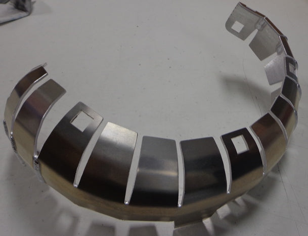 11-06 Pipe Guard for 1995-2006 Kawasaki 200/220 KDX – Flatland Racing